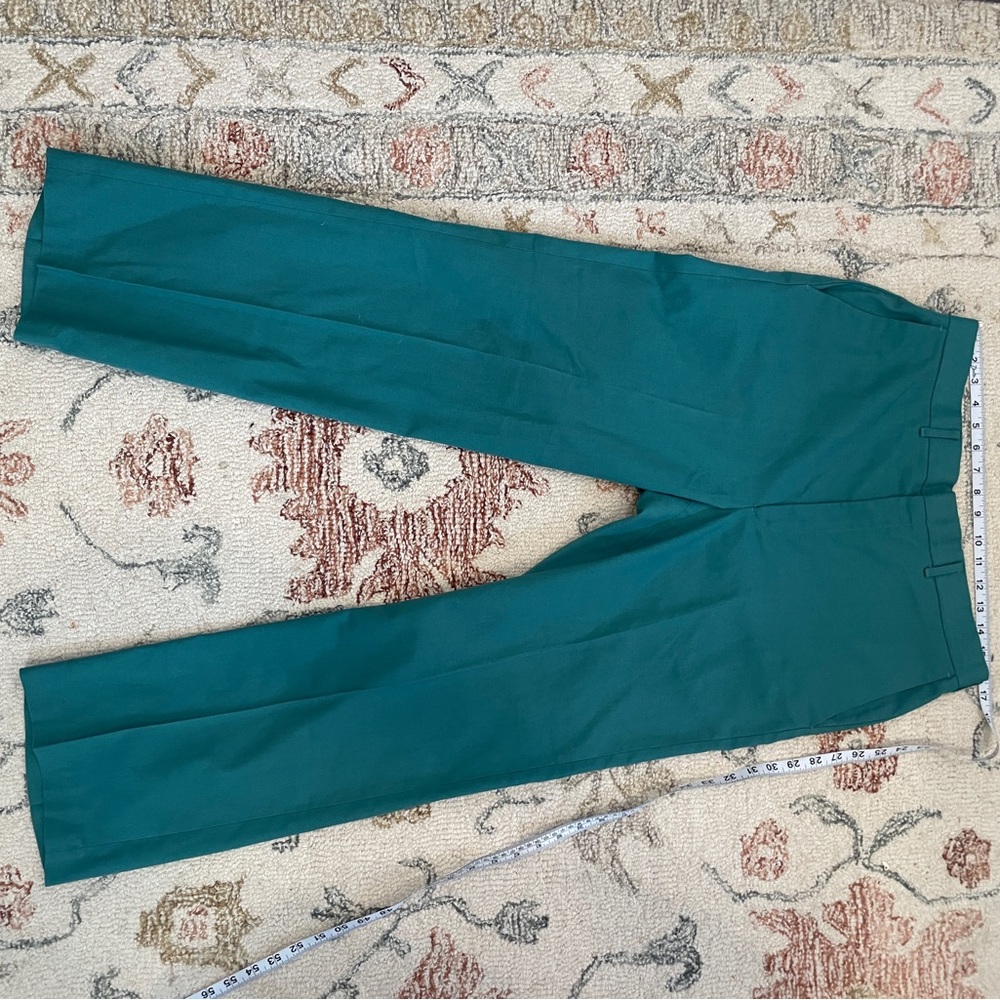 Haggar Women's Teal Straight Leg Pants